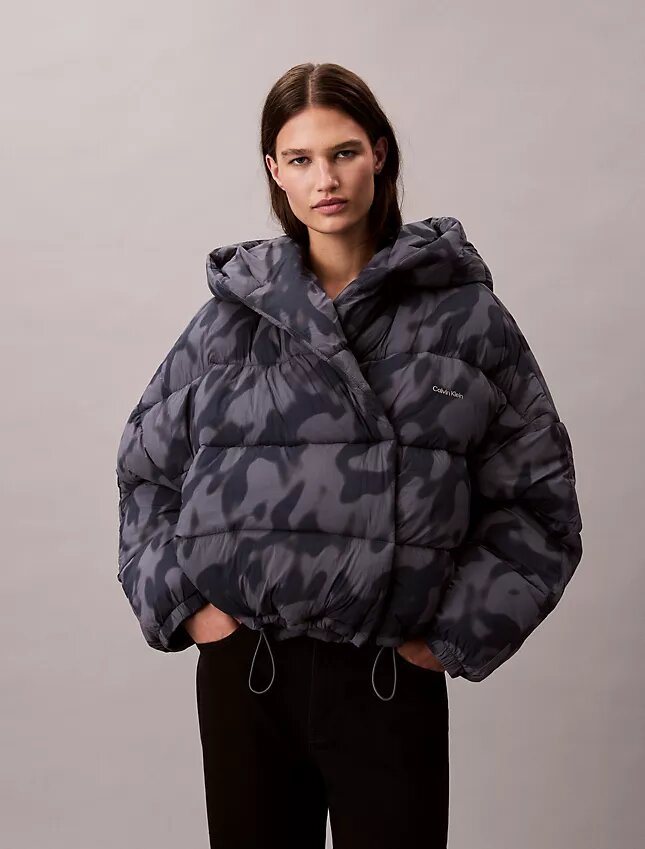 Wrap-pufferjacka Wrap-pufferjacka