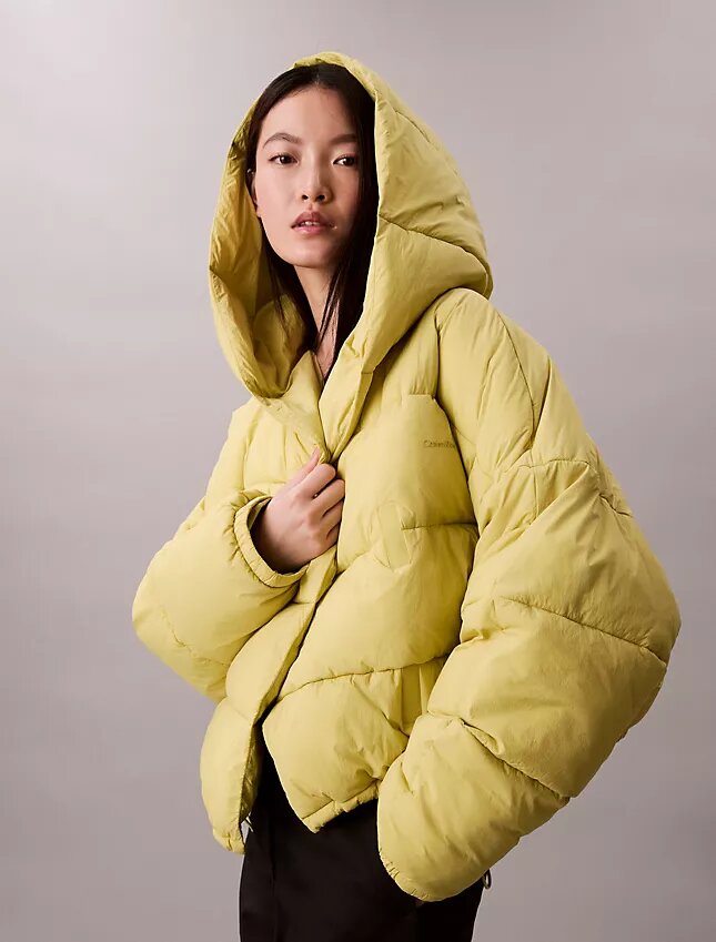 Wrap-pufferjacka Wrap-pufferjacka